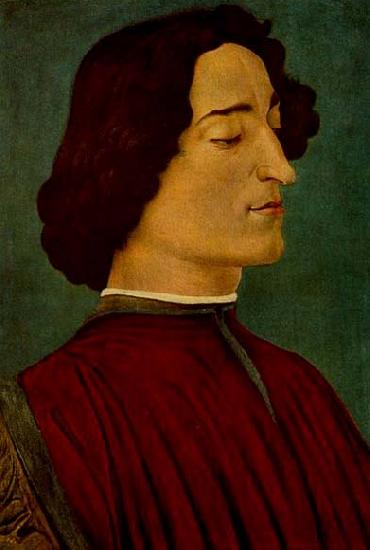 BOTTICELLI, Sandro Giuliano de- Medici oil painting picture